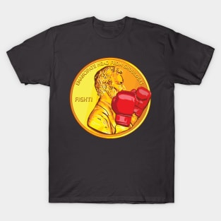 Boxing Abe Lincoln T-Shirt